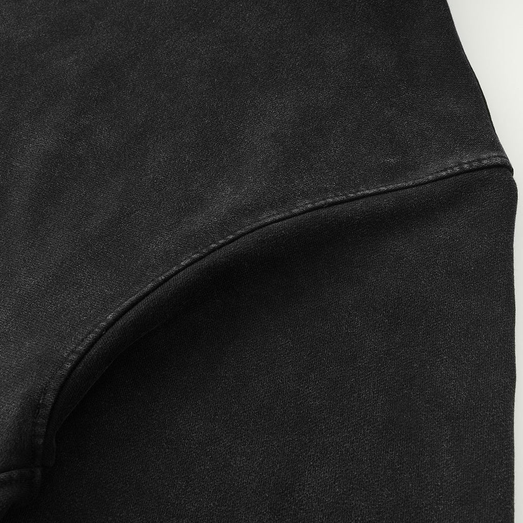 Men's Sun Faded Ripped Pocket Hoodie