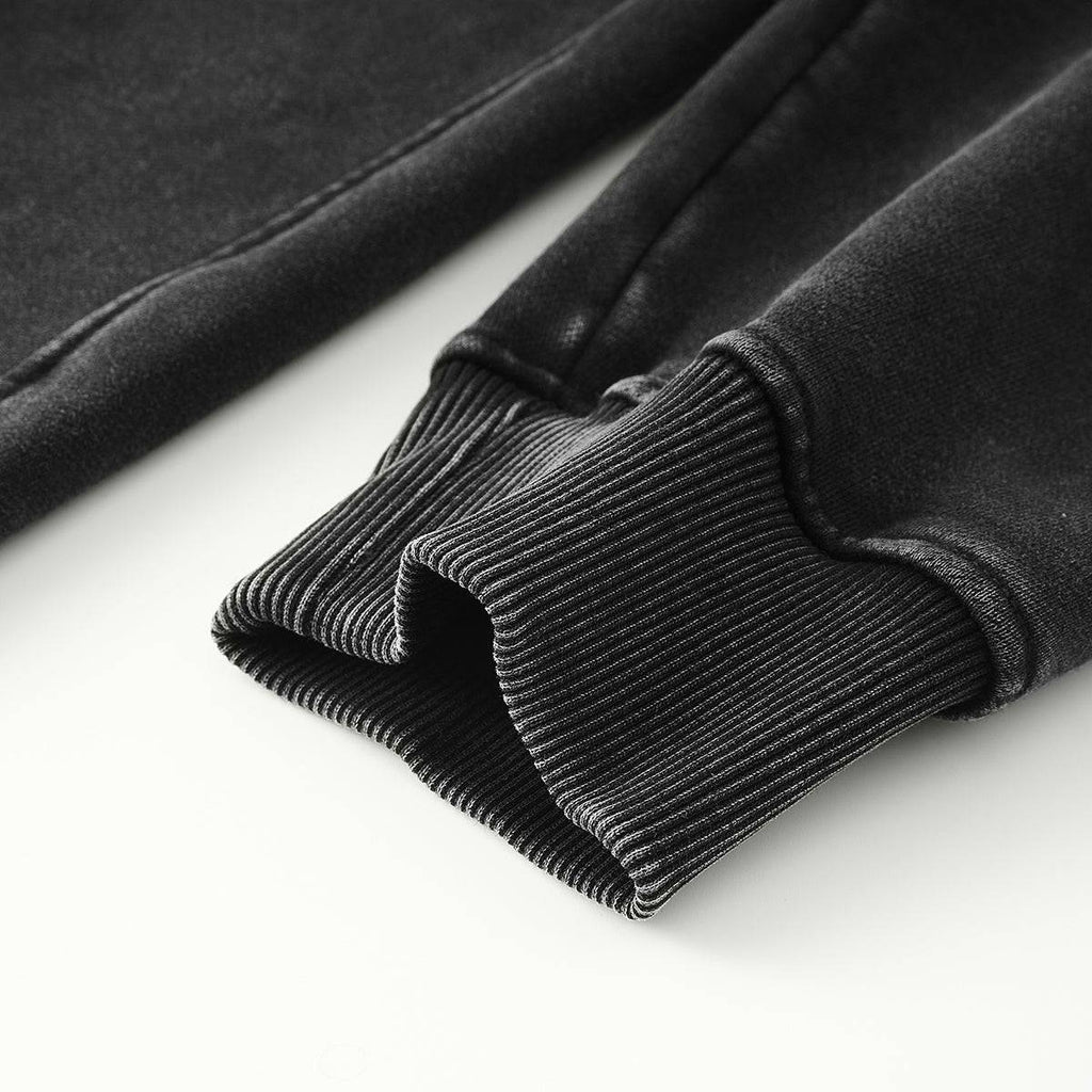 Men's Sun Faded Ripped Pocket Hoodie