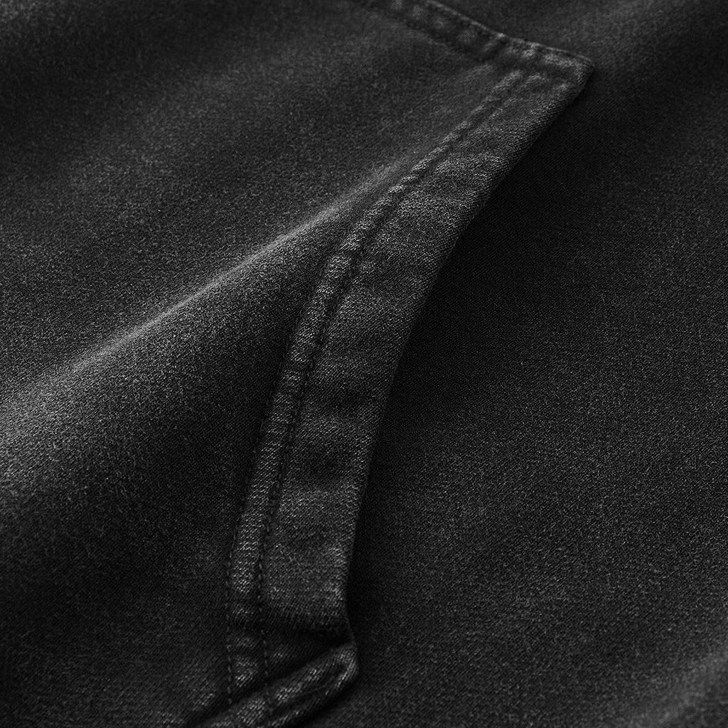 Men's Sun Faded Ripped Pocket Hoodie