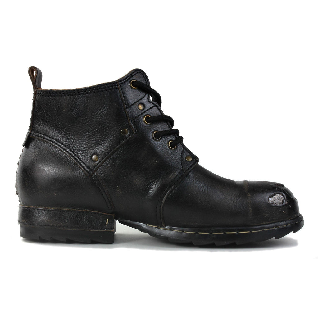 Men's Leather Ankle Boots OSS-6015-3-E