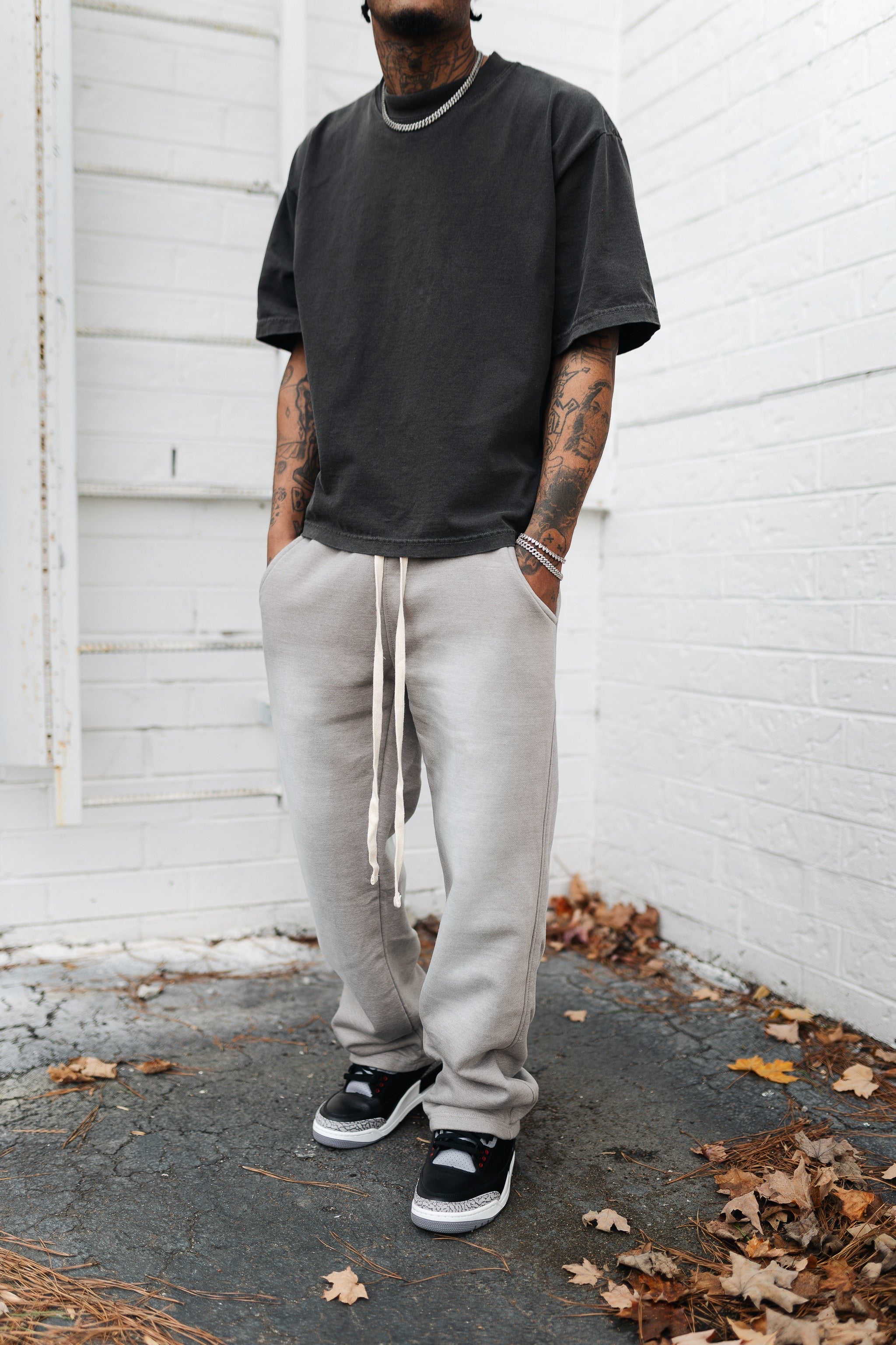 Sun-Dried Bleached Sweatpants - KTL Studios