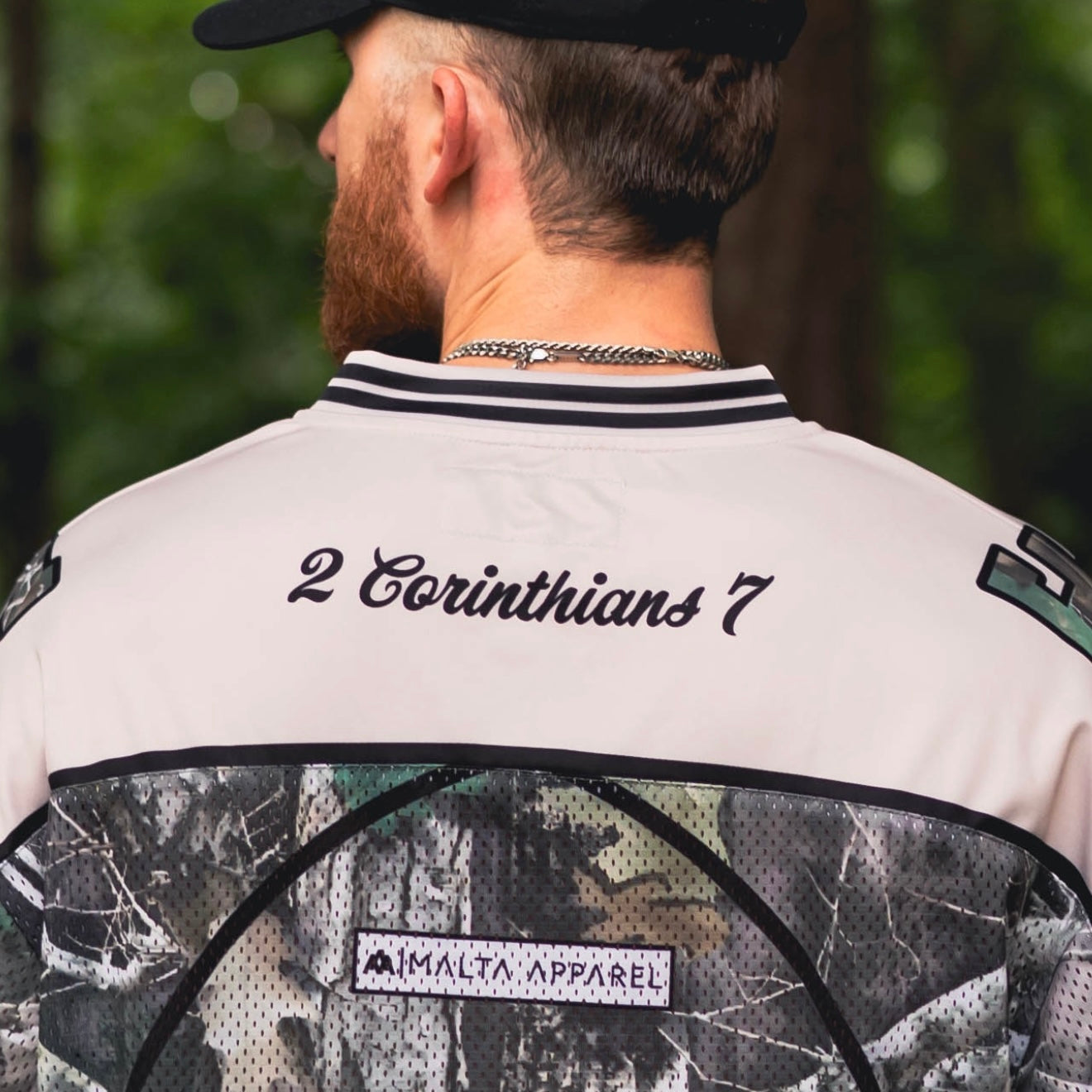 CONSECRATED Jersey - Cream/Woodland Camo (Oversized Fit)