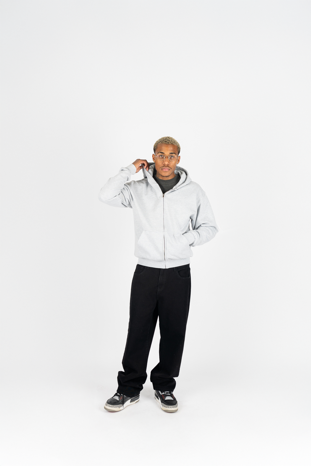 Heavyweight Zip Up - Greenhouse