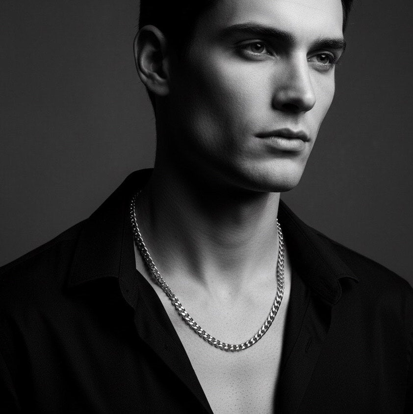 C014W B.Tiff 4mm Curb Link Chain Necklace