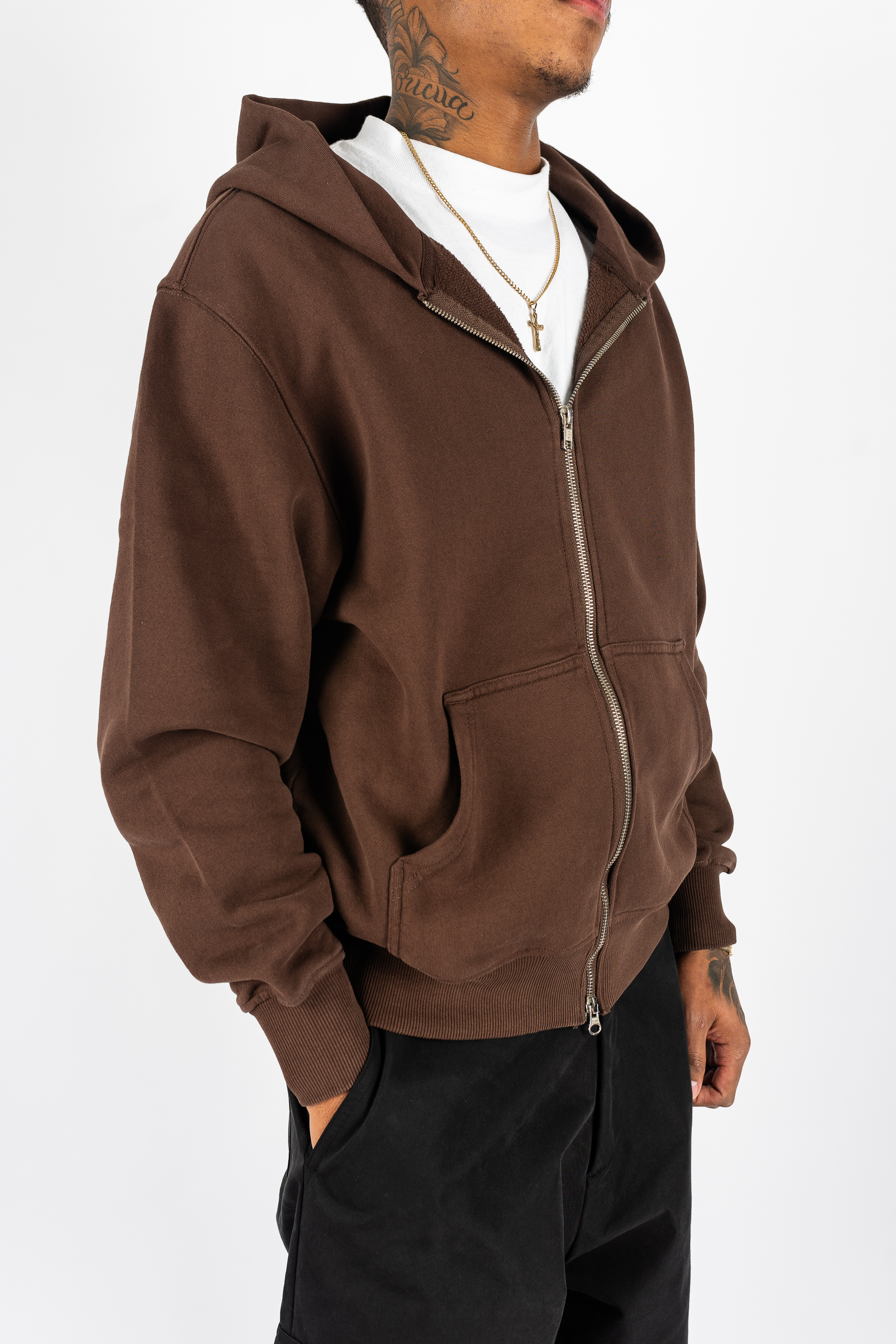 Shaka Wear Double Zip Up Fleece