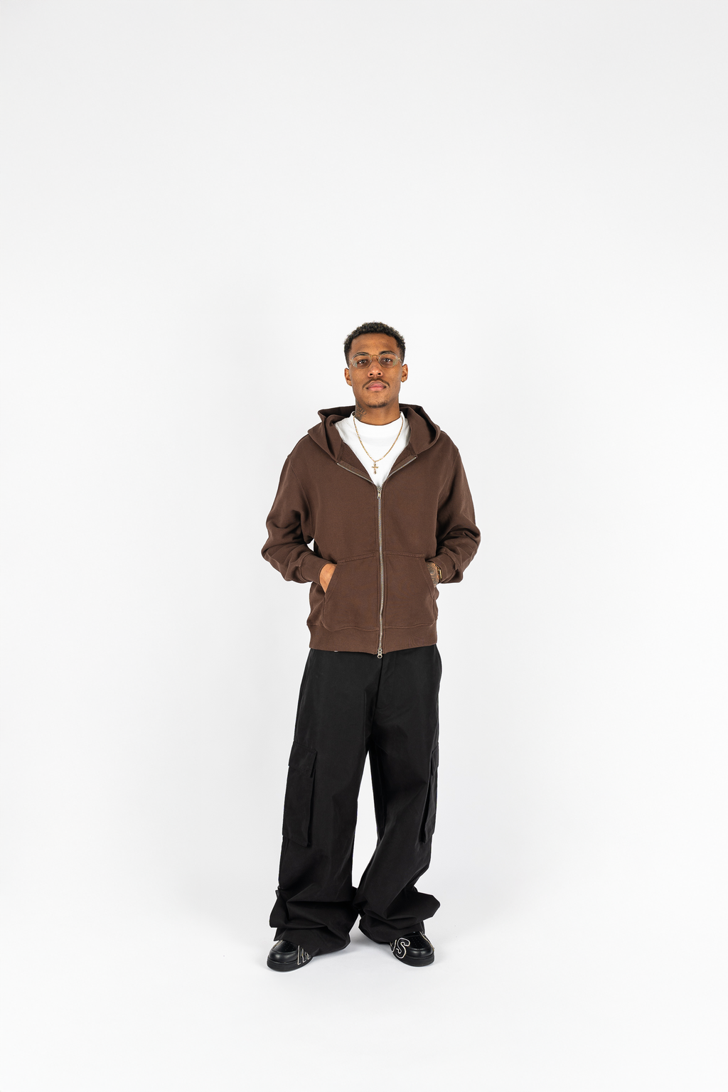 Shaka Wear Double Zip Up Fleece