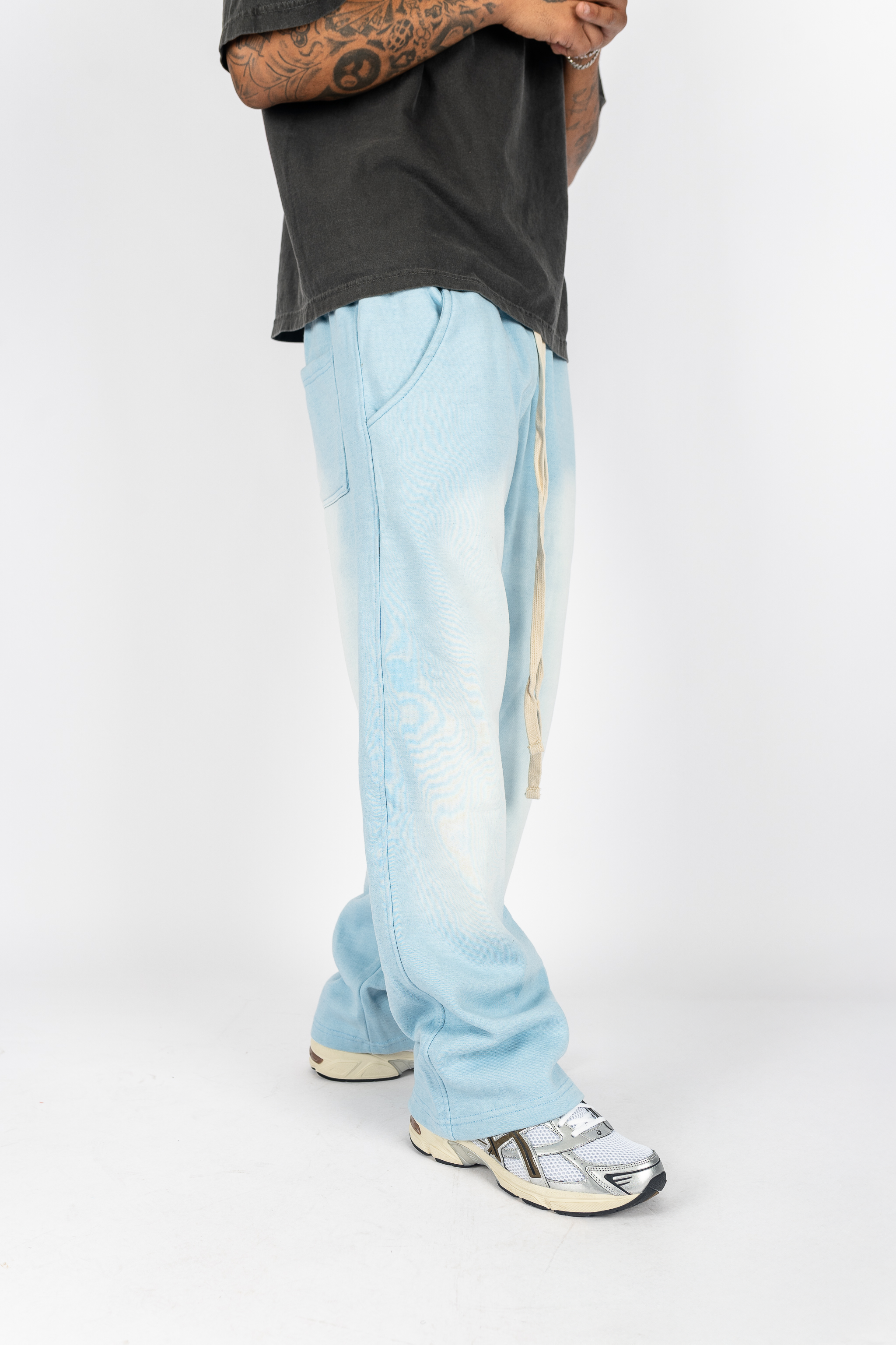 Sun-Dried Bleached Sweatpants - KTL Studios