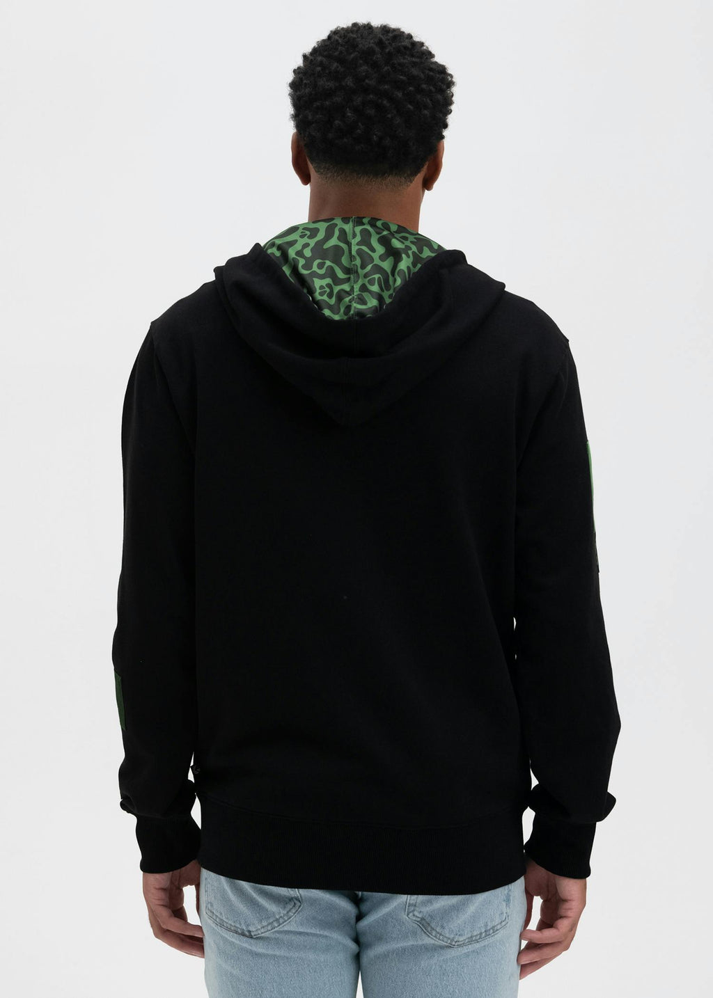 Dart Camo | Mens Zip Hoodie
