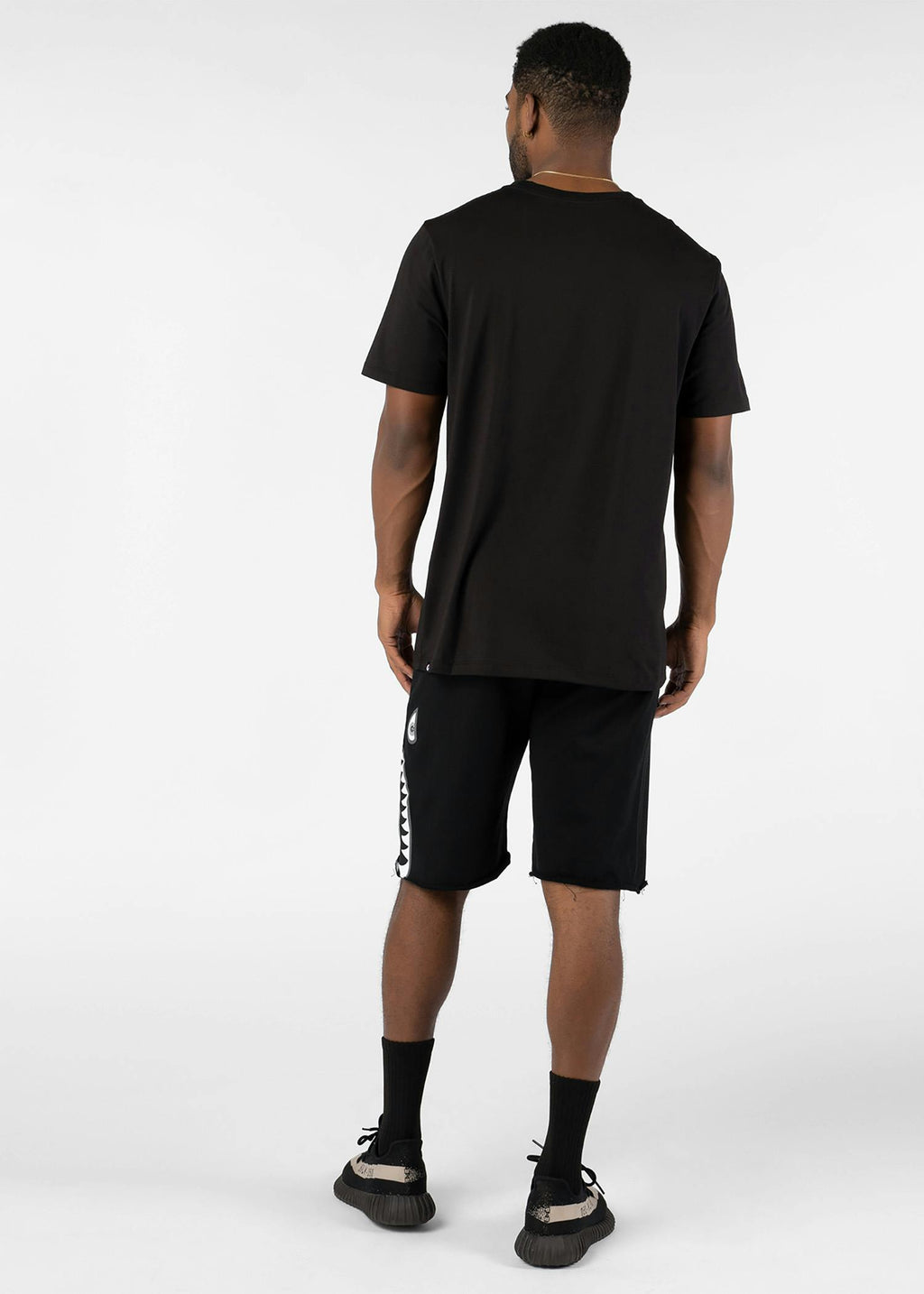 Bomber Black | Mens Raw Edge Short
