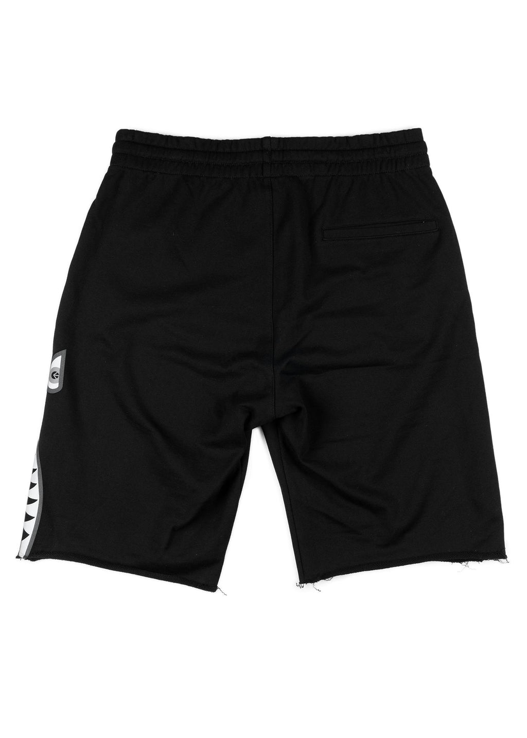 Bomber Black | Mens Raw Edge Short