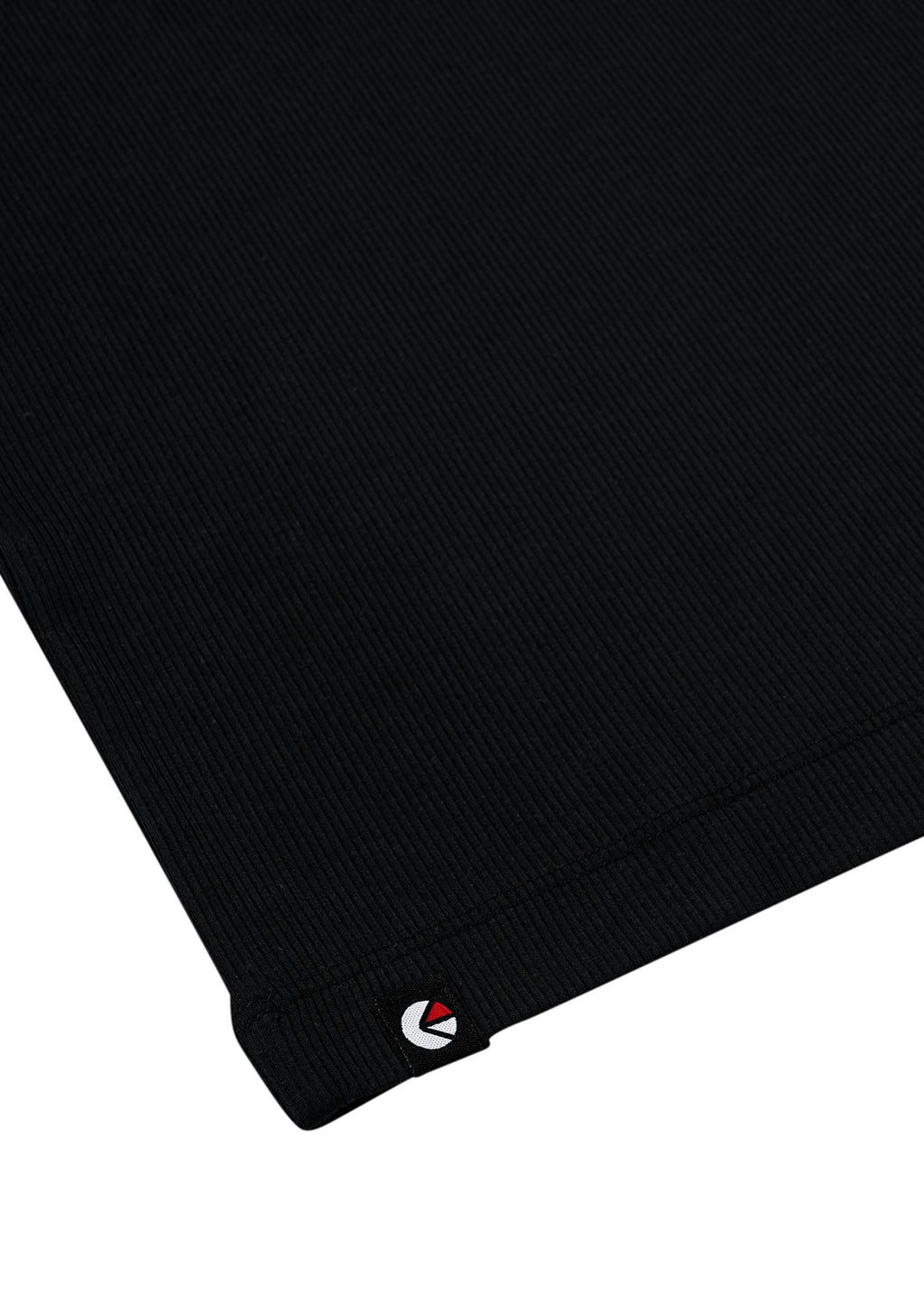 Black | Mens Ribbed Tank