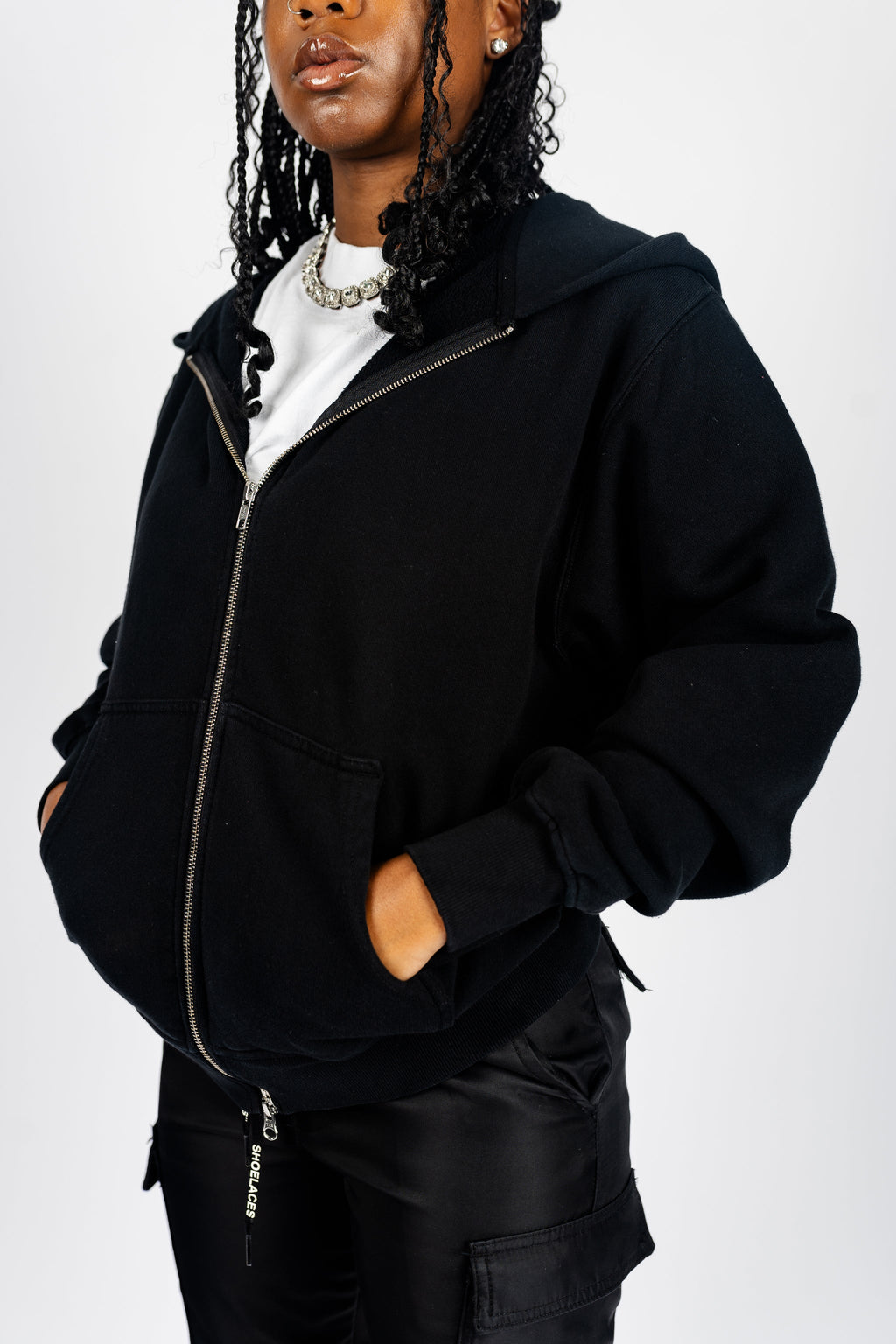 Shaka Wear Double Zip Up Fleece