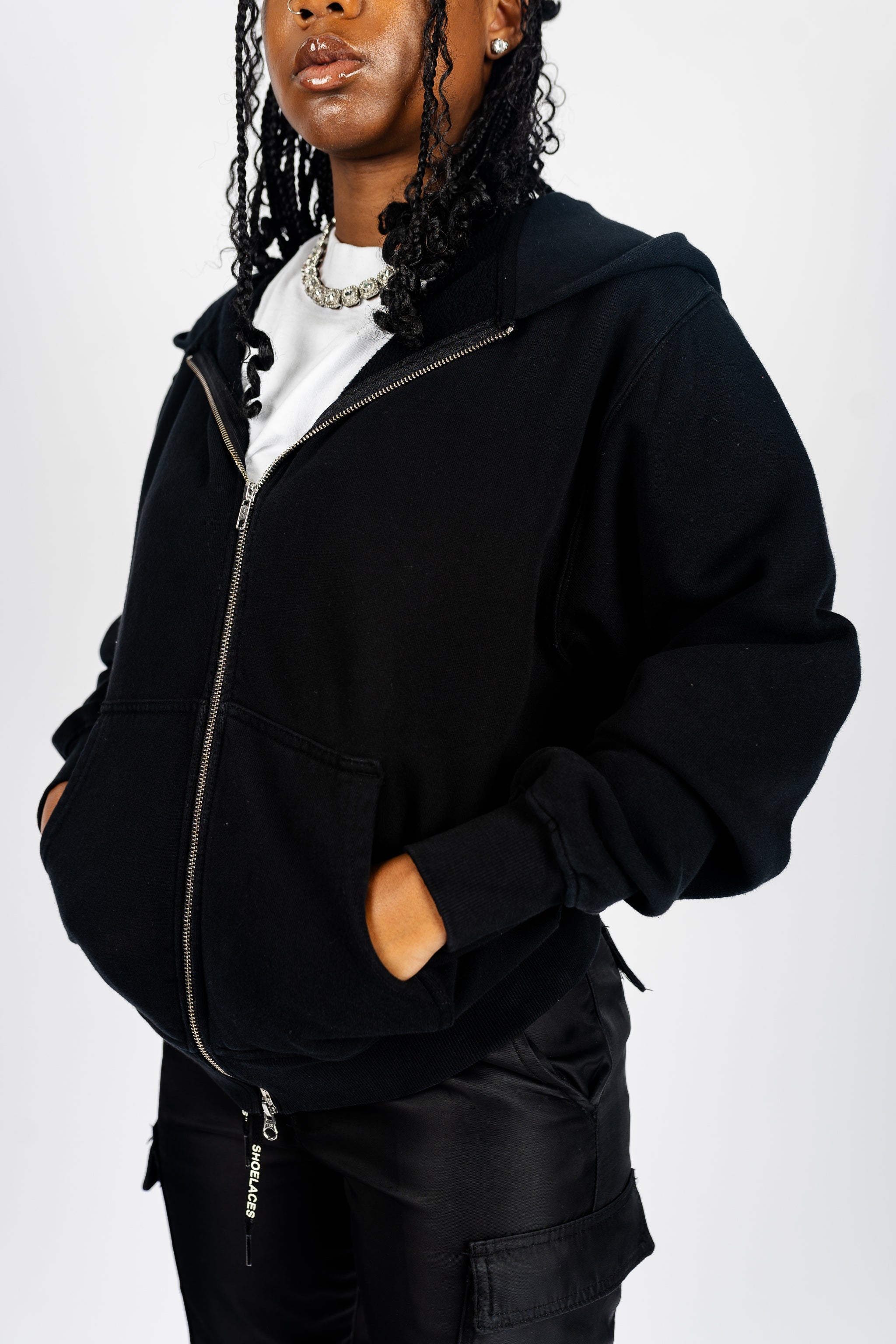 Shaka Wear Double Zip Up Fleece