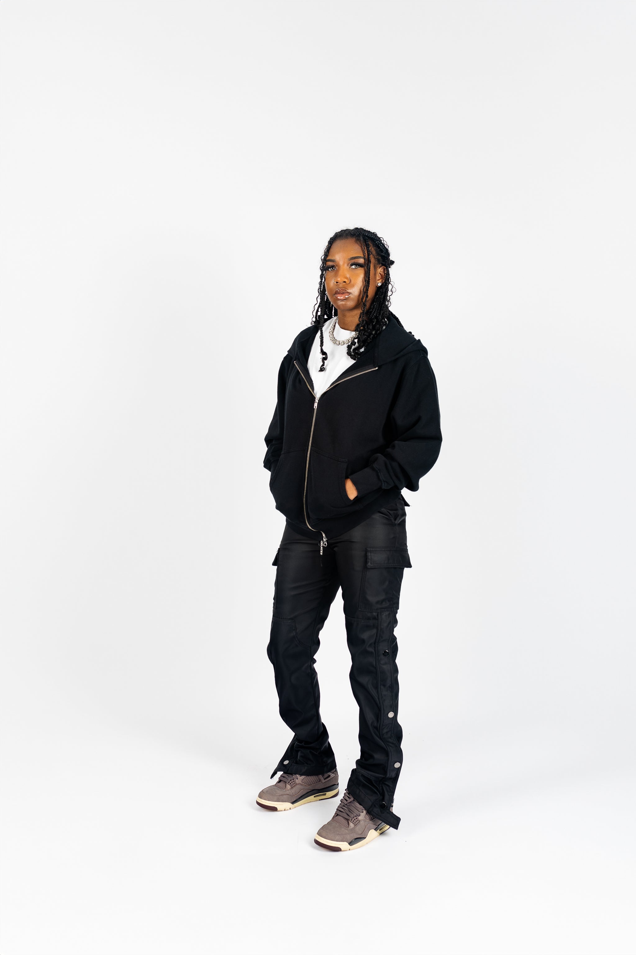 Shaka Wear Double Zip Up Fleece