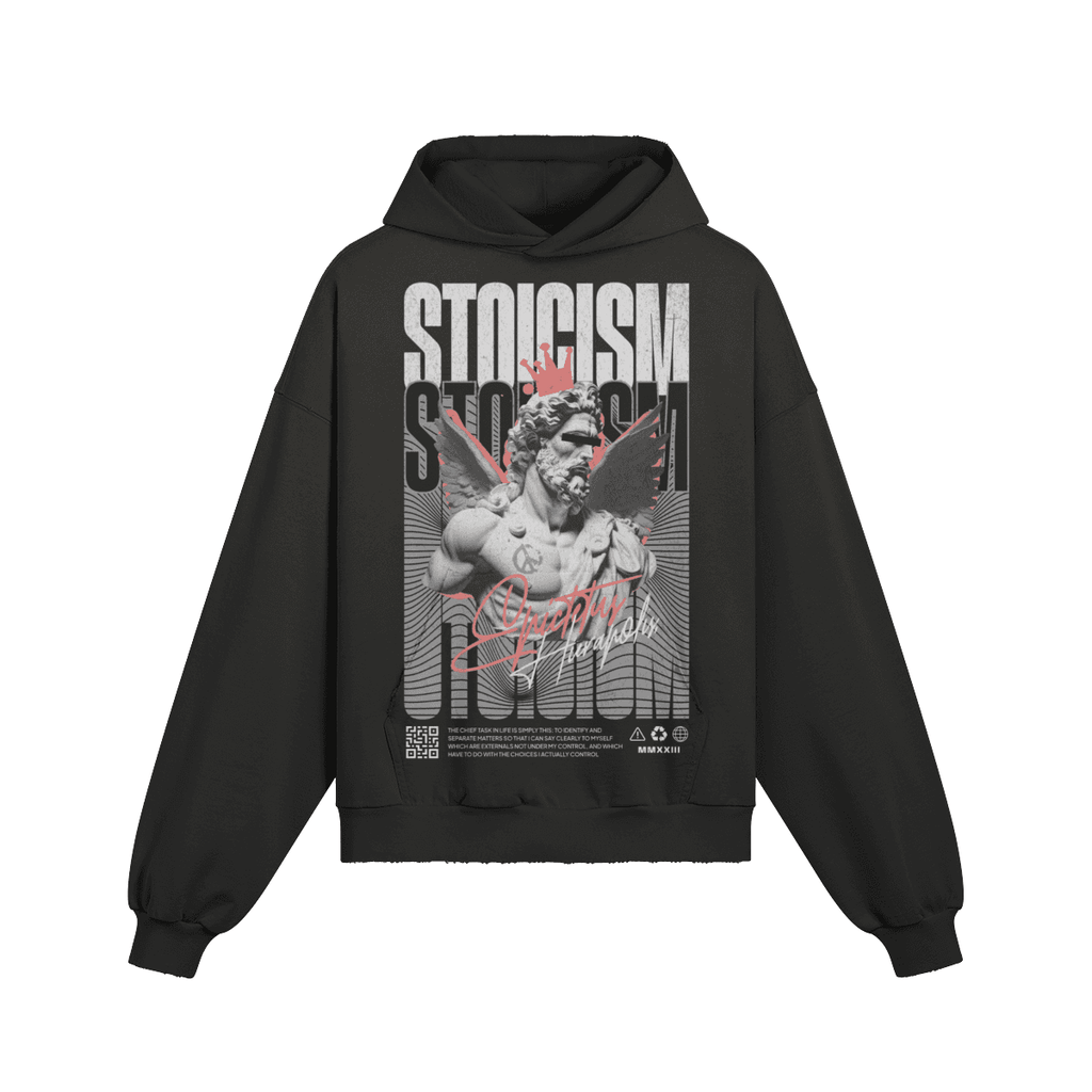 Men's Sun Faded Ripped Pocket Hoodie