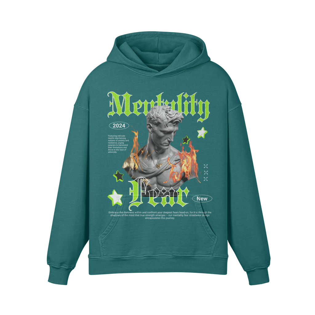 Men's Super Heavyweight Oversized Retro Hoodie