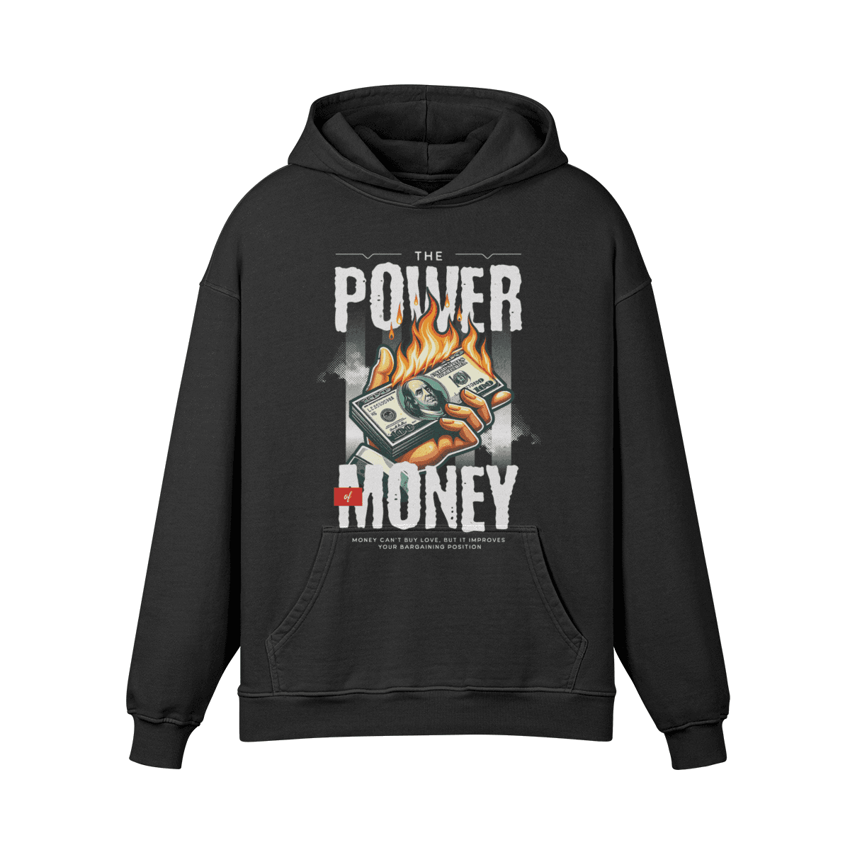Men's Super Heavyweight Oversized Retro Hoodie