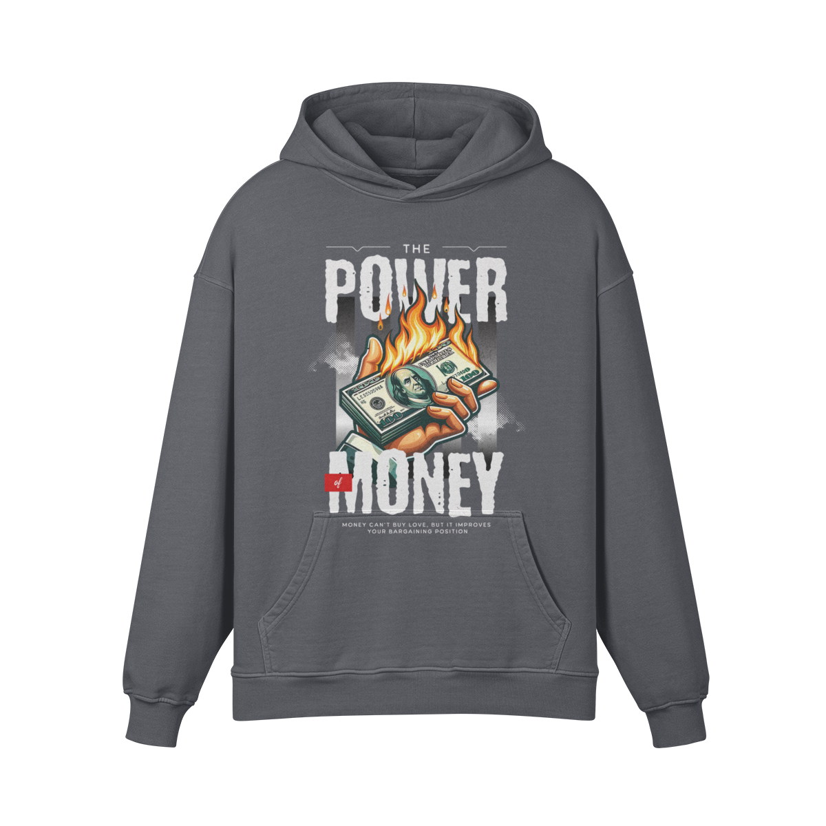 Men's Super Heavyweight Oversized Retro Hoodie