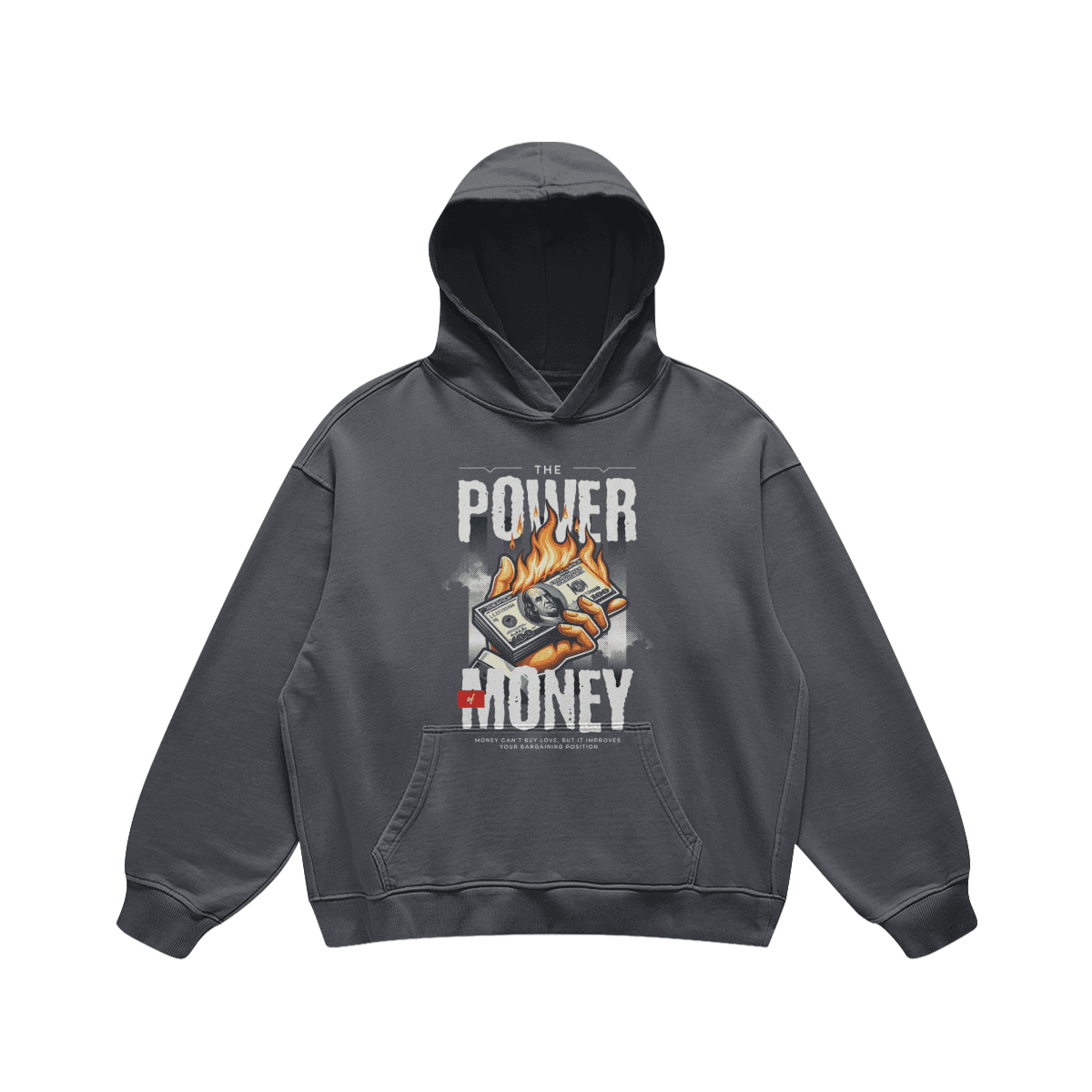 Men's Super Heavyweight Oversized Retro Hoodie